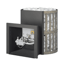 Банная печь ВЕЗУВИЙ газо-дровяная СКИФ Ковка 18 (ДТ-3)