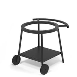 Мангал Везувий "Дачник" с чугунной решеткой "СТЕЙК" O 450мм на подставке