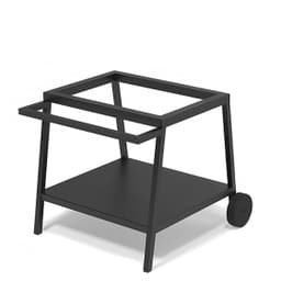 Мангал Везувий "Турист" №2 с чугунной решеткой "СТЕЙК" на подставке