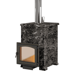 Банная печь комплект "Легенда Русский пар 18 (240)" Пироксенит Элит, S-40