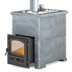 Банная печь комплект EVEREST 24 Легкий пар (280) Талькохлорит, S-40