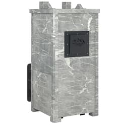 Банная печь EVEREST "Легкий пар Профи" каменка из чугуна, Талькохлорит, S-50 мм