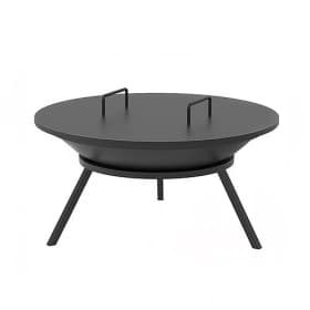 Костровая чаша чугунная Fantastic O 700 Стандарт (чаша+подставка+крышка)