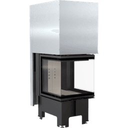 Каминная топка стальная NBC/500/500 (NBC 8) (гильотина) (8 кВт)