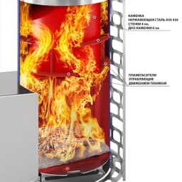 Банная печь EVEREST "Steam Master" 18 (210М) б/в