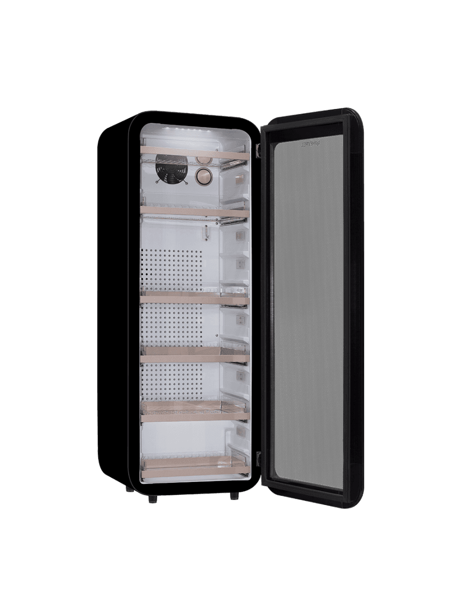 Холодильник для напитков и косметики MEYVEL MD105-Black компрессорный отдельностоящий
