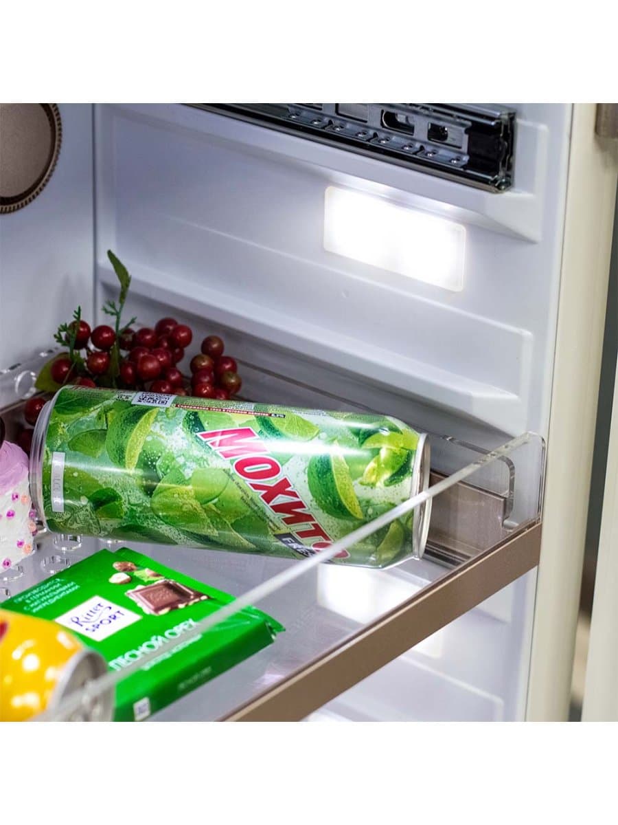 Холодильник для напитков и косметики MEYVEL MD105-White компрессорный отдельностоящий