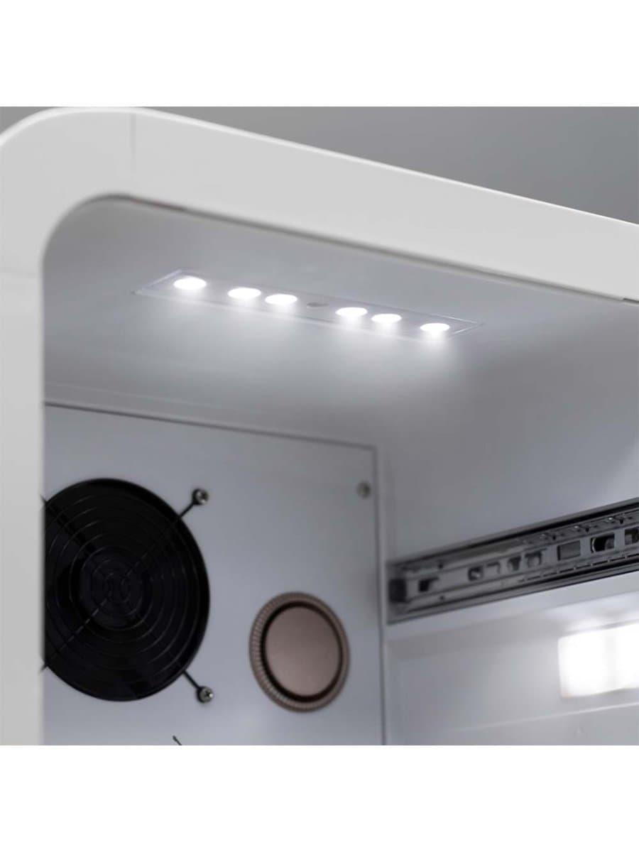 Холодильник для напитков и косметики MEYVEL MD105-White компрессорный отдельностоящий