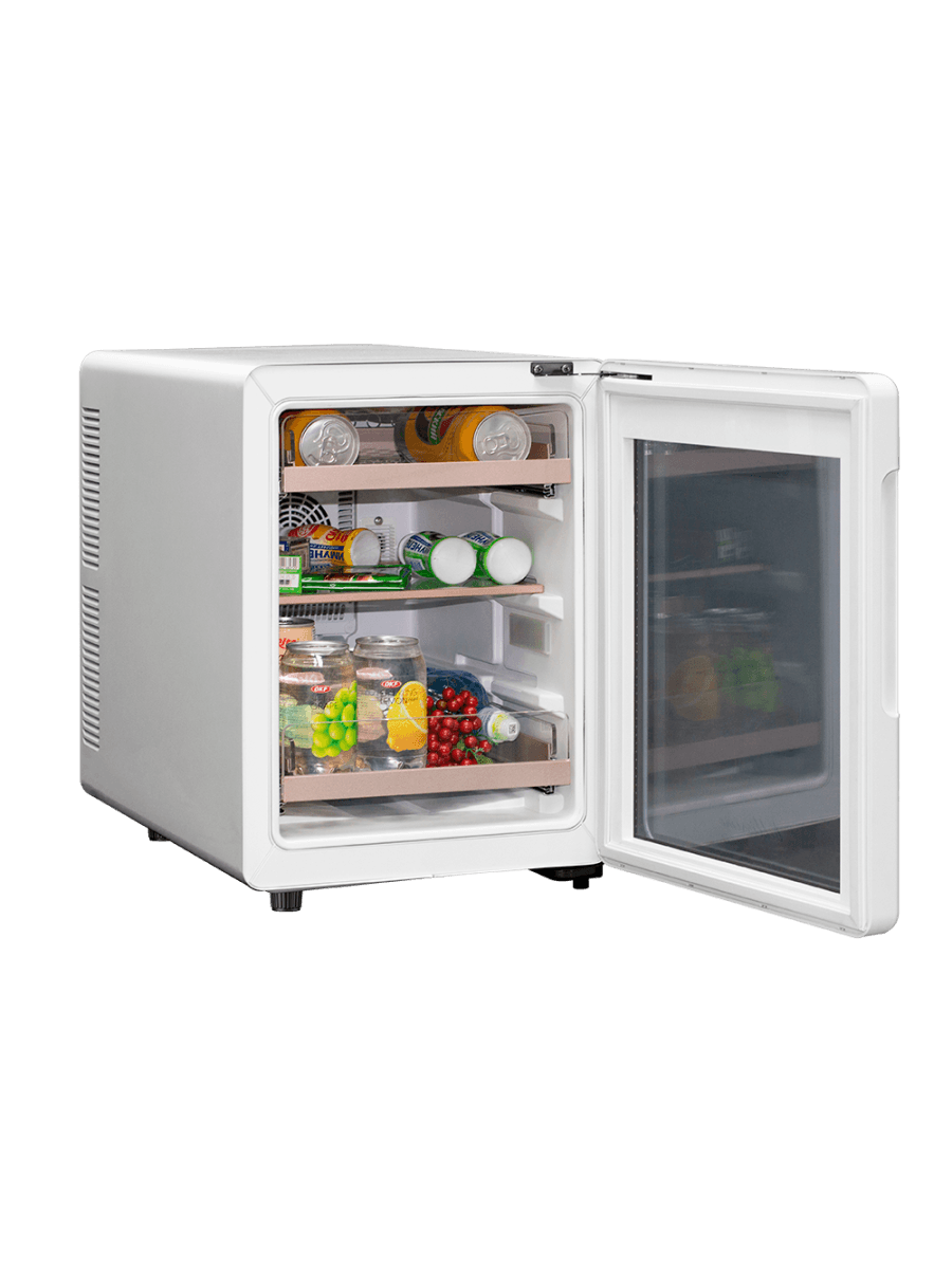 Холодильник для напитков и косметики MEYVEL MD35-White термоэлектрический отдельностоящий