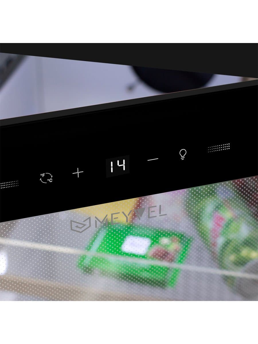Холодильник для напитков и косметики MEYVEL MD71-Black компрессорный отдельностоящий
