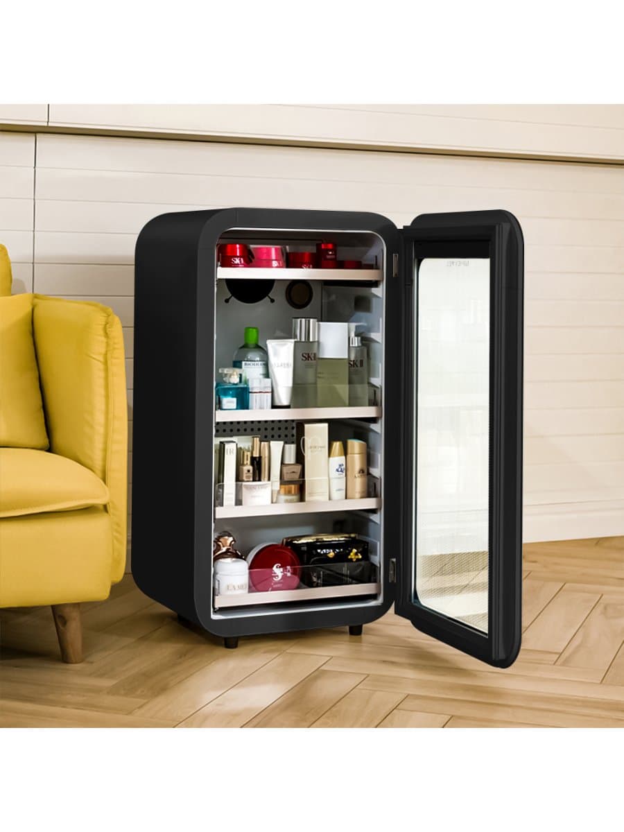 Холодильник для напитков и косметики MEYVEL MD71-Black компрессорный отдельностоящий