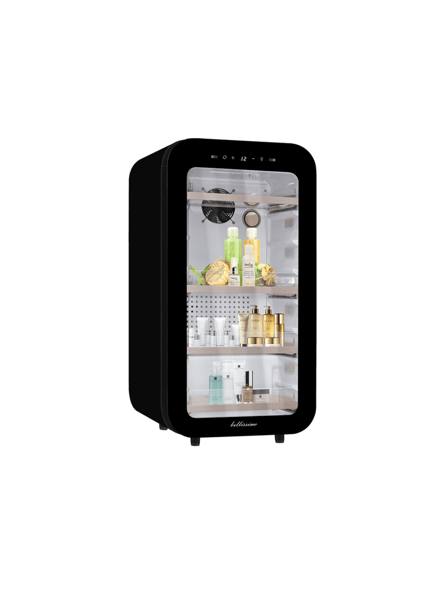 Холодильник для напитков и косметики MEYVEL MD71-Black компрессорный отдельностоящий
