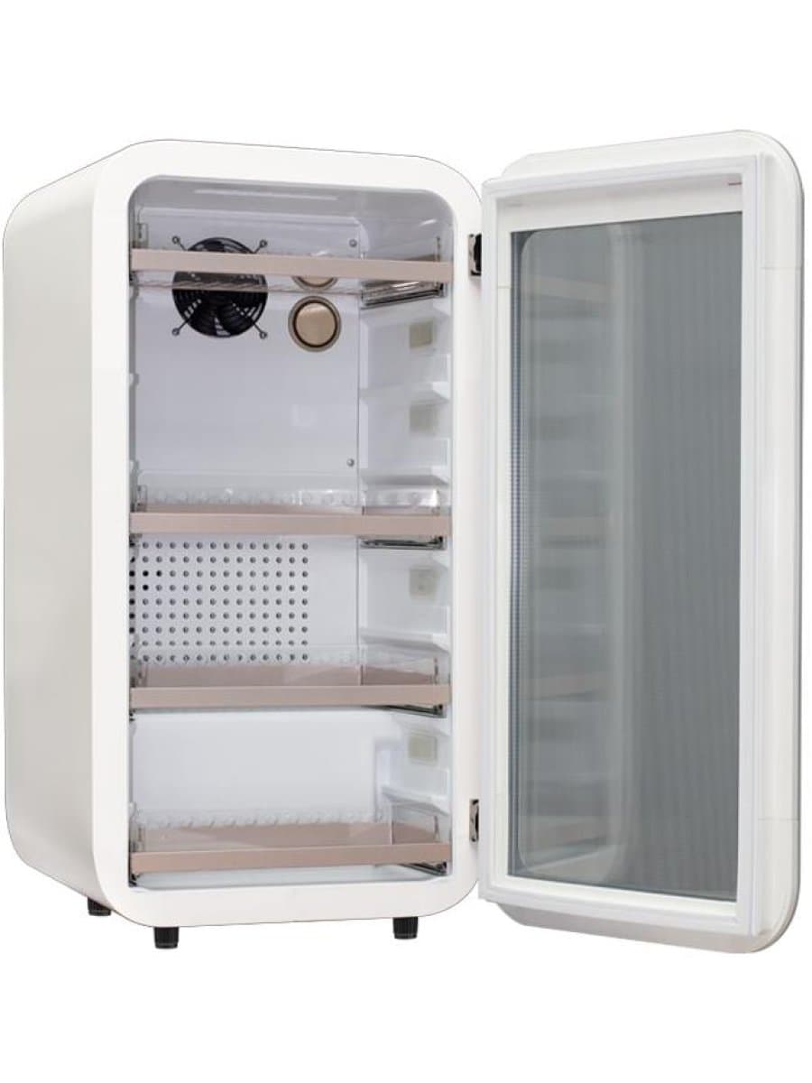 Холодильник для напитков и косметики MEYVEL MD71-White компрессорный отдельностоящий