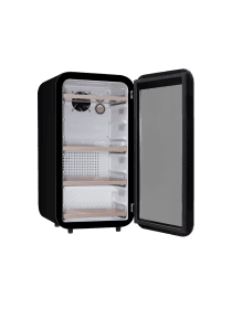 Холодильник для напитков и косметики MEYVEL MD71-Black компрессорный отдельностоящий