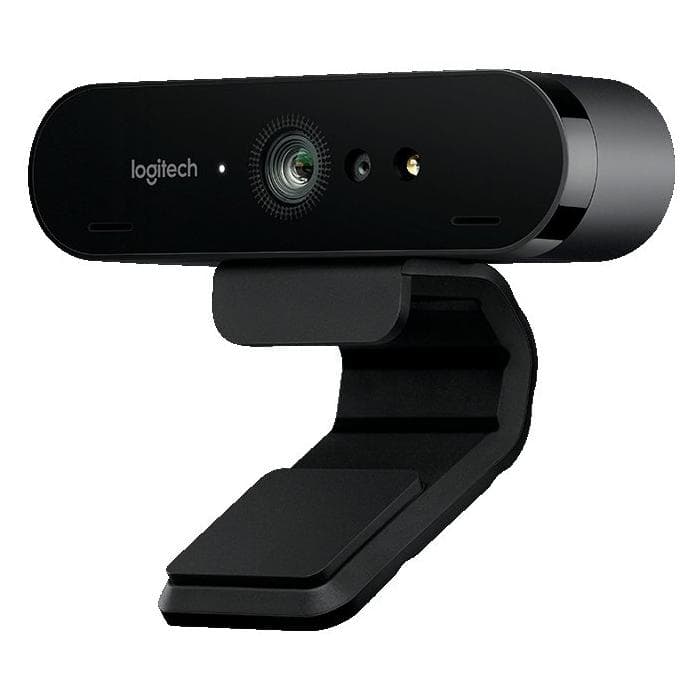 Веб камера Logitech BRIO 4K Pro, Ultra HD, 4096x2160, 90-30fps, RightLight 3, HDR, 90°, 5x Zoom, 2xMicrophone, USB 3.0, Black
