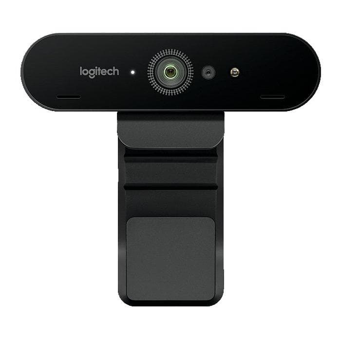 Веб камера Logitech BRIO 4K Pro, Ultra HD, 4096x2160, 90-30fps, RightLight 3, HDR, 90°, 5x Zoom, 2xMicrophone, USB 3.0, Black