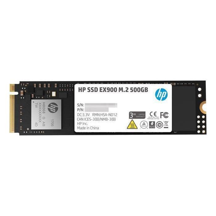 Твердотельный накопитель SSD 500GB HP EX900 2YY44AA#ABC M.2 2280 PCIe 1.3 NVMe 3.0 x4, Box