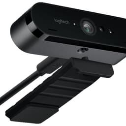 Веб камера Logitech BRIO 4K Pro, Ultra HD, 4096x2160, 90-30fps, RightLight 3, HDR, 90°, 5x Zoom, 2xMicrophone, USB 3.0, Black