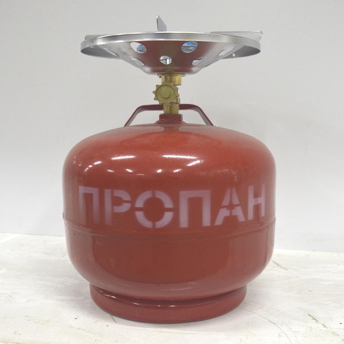 Туристическая газовая плита "Кемпинг 9" с газовым баллоном 9,6 литров