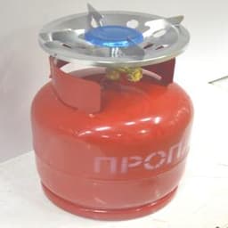 Туристическая газовая плита "Кемпинг 12" с газовым баллоном 12 литров