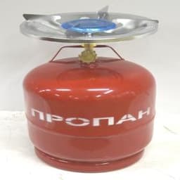 Туристическая газовая плита "Кемпинг 8" с газовым баллоном 8,4 литров