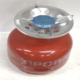 Туристическая газовая плита "Кемпинг 9" с газовым баллоном 9,6 литров