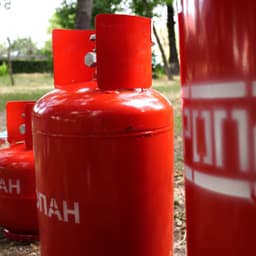 Баллон газовый стальной стандарт 27 литров для СУГ