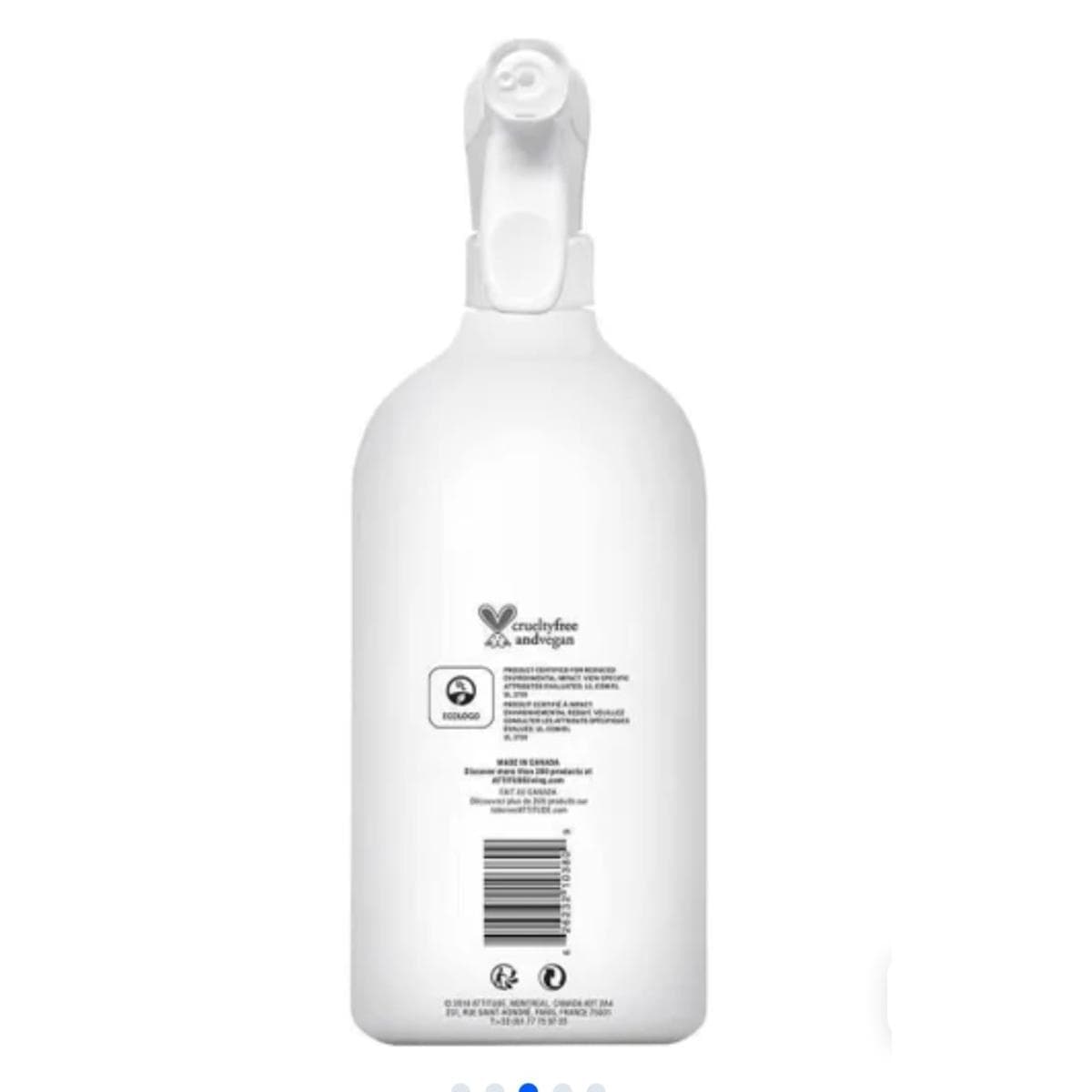 Attitude Экологический очиститель для душа с ароматом Цитруса,  Гипоаллергенный 800 мл