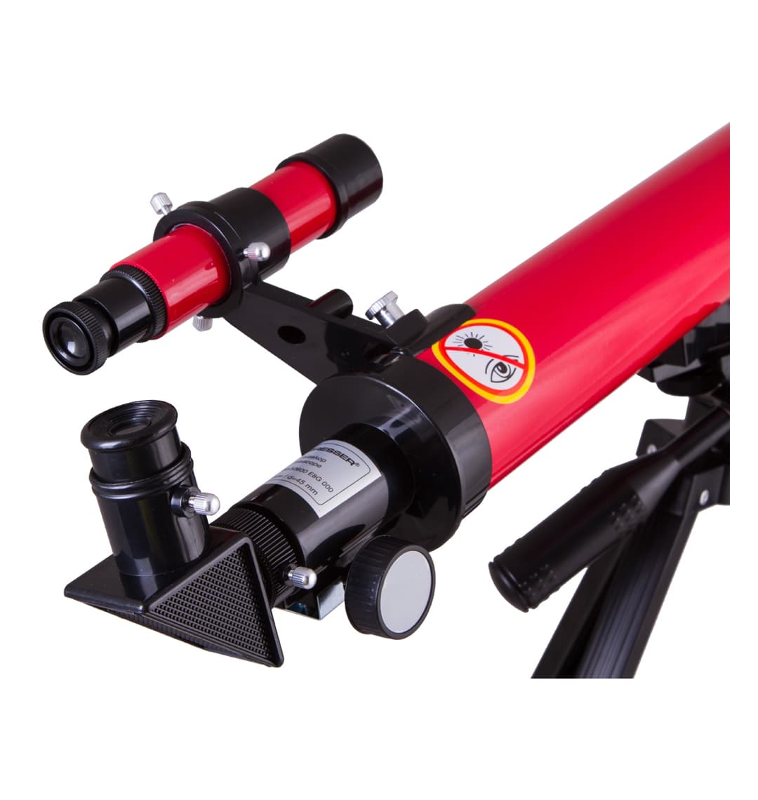 Телескоп Bresser Junior Space Explorer 45/600 AZ, красный