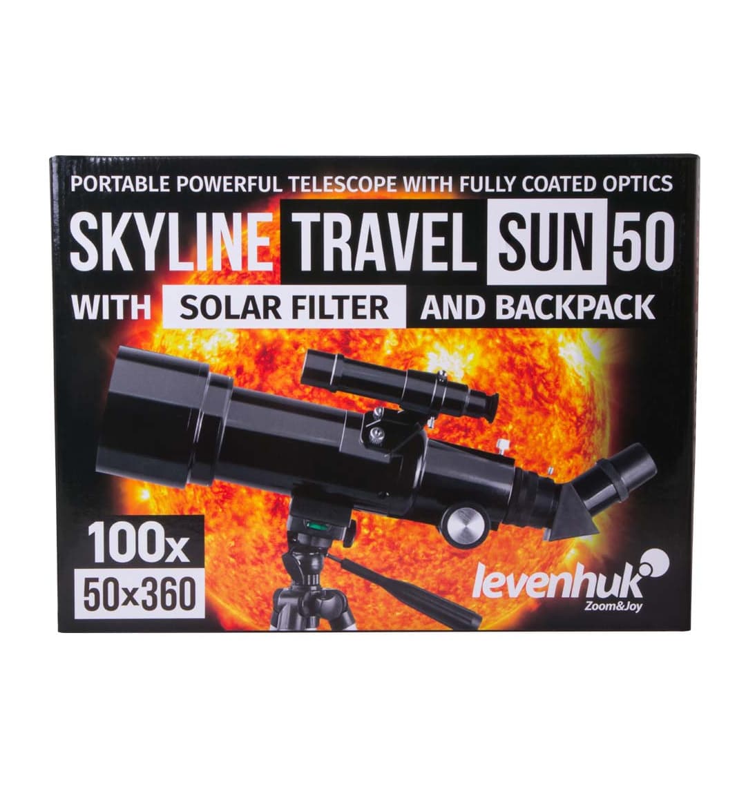 Телескоп Levenhuk Skyline Travel Sun 50
