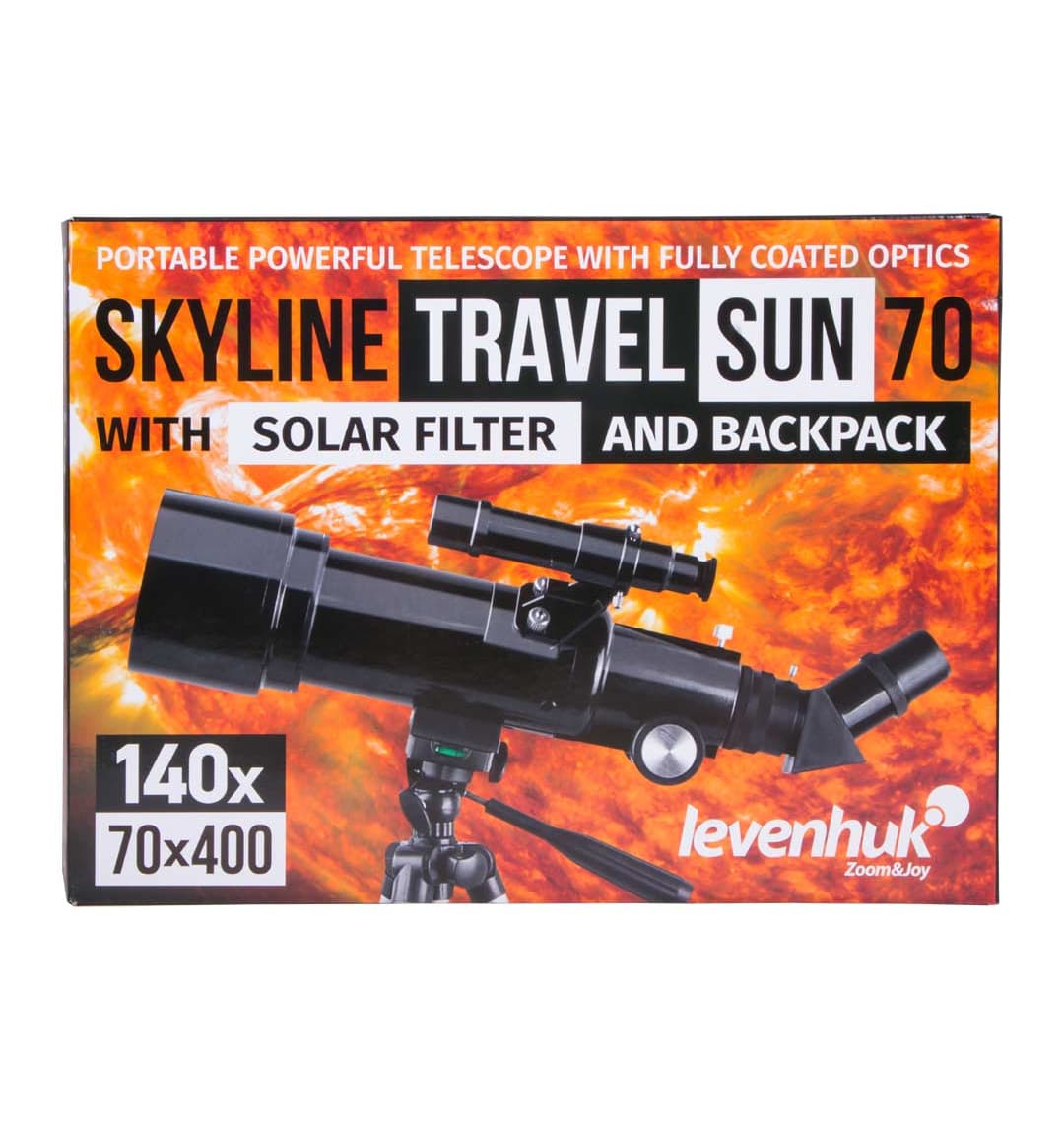 Телескоп Levenhuk Skyline Travel Sun 70