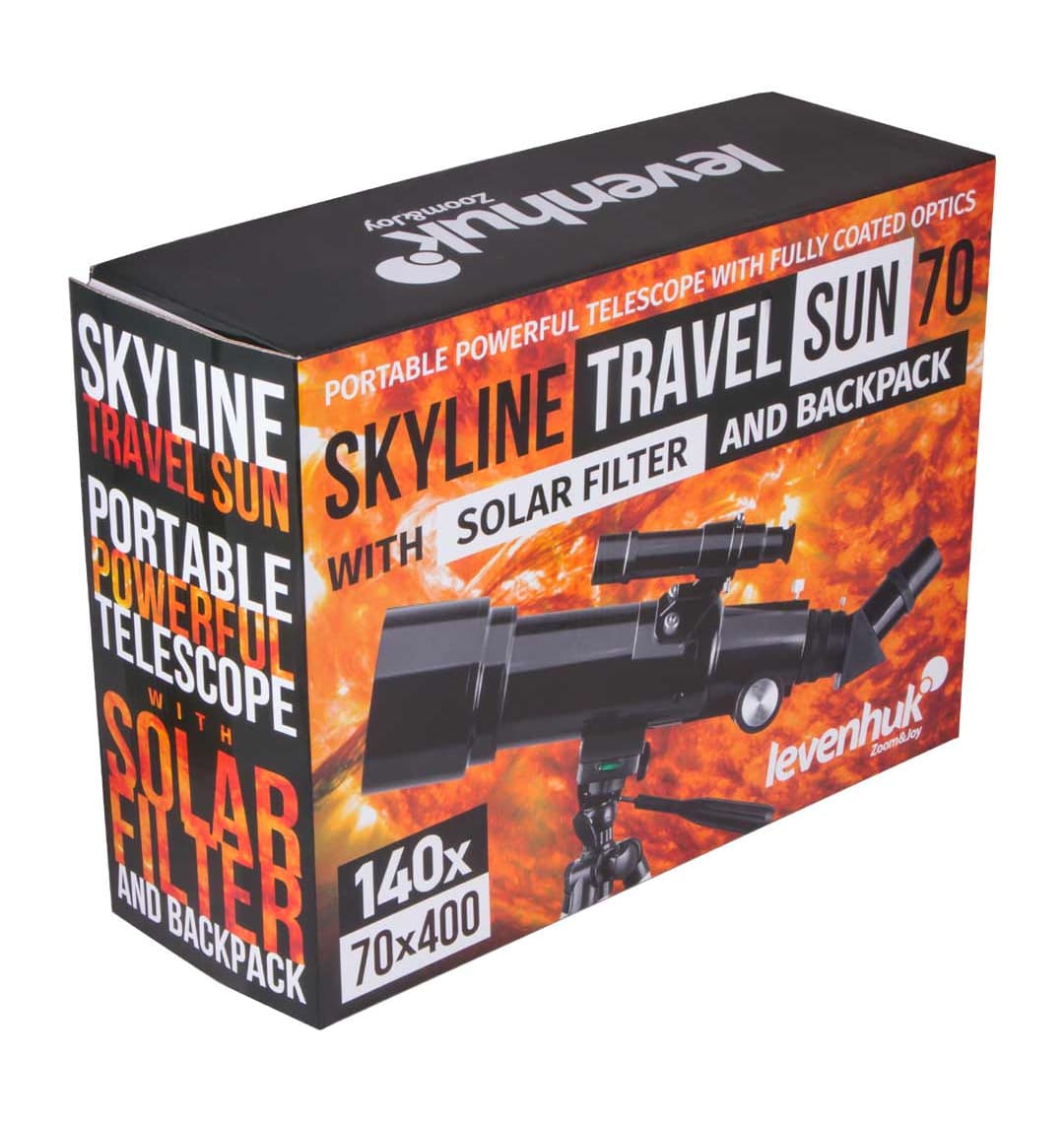 Телескоп Levenhuk Skyline Travel Sun 70