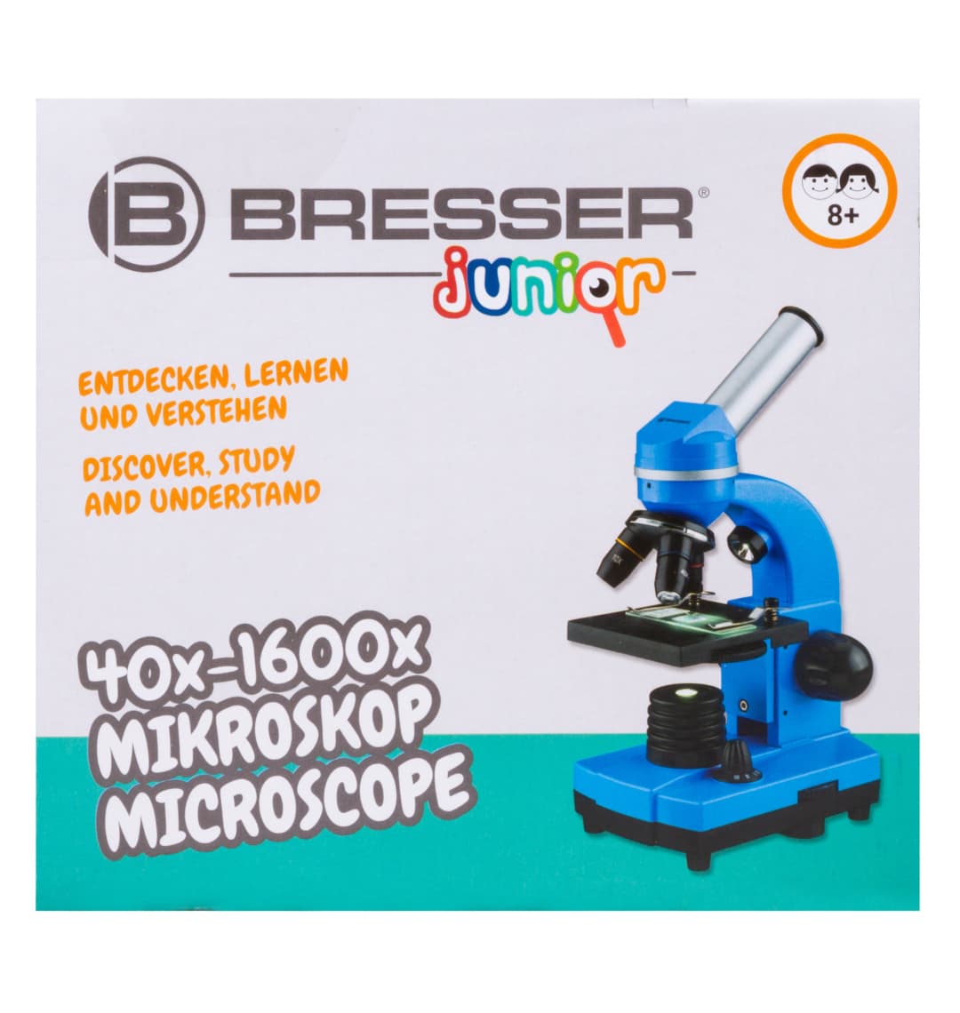 Микроскоп Bresser Junior Biolux SEL 40–1600x, красный