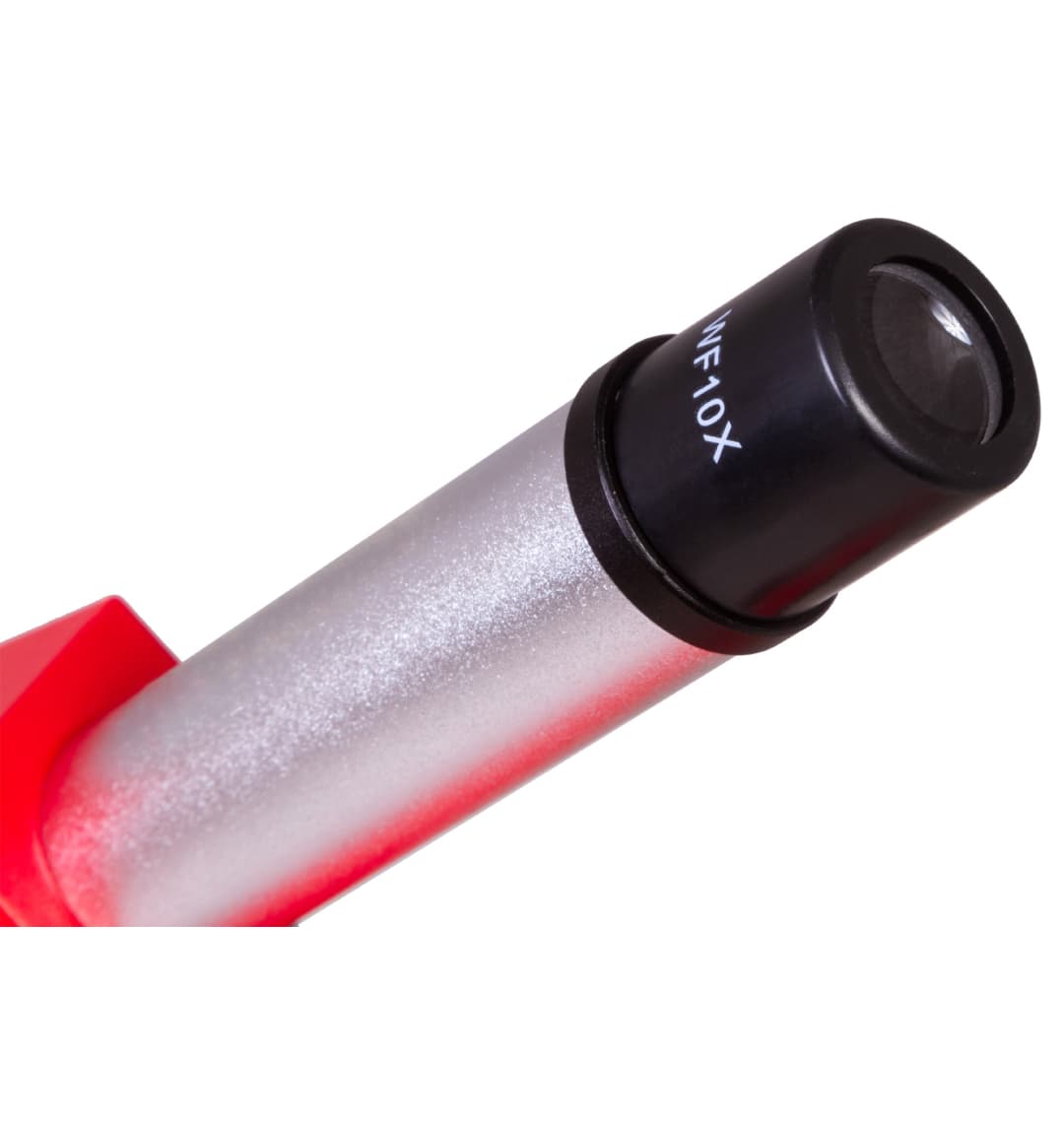 Микроскоп Bresser Junior Biolux SEL 40–1600x, красный