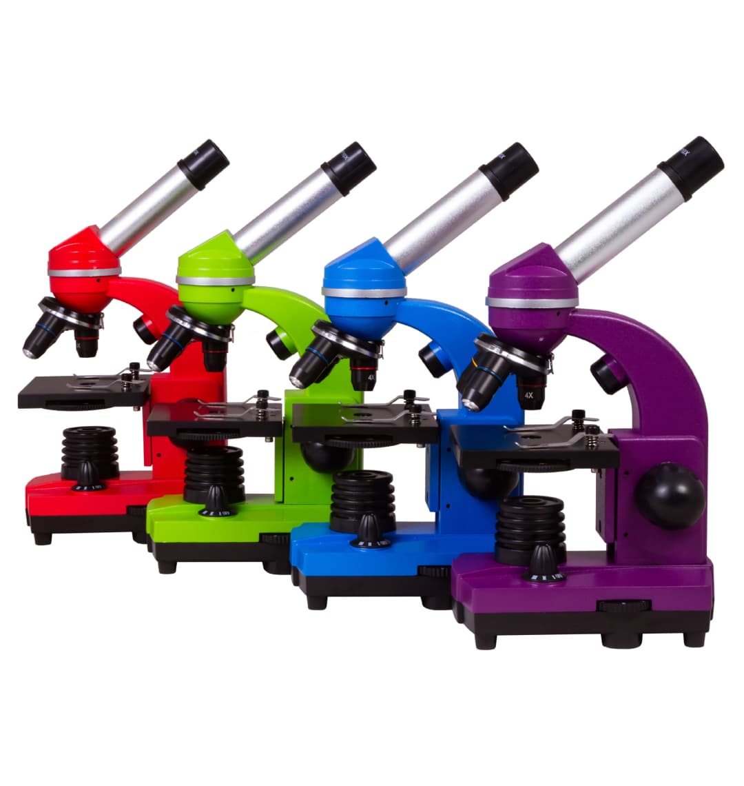 Микроскоп Bresser Junior Biolux SEL 40–1600x, красный