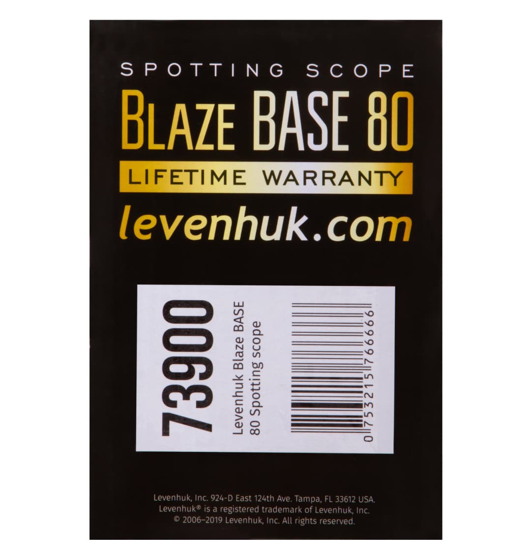 Зрительная труба Levenhuk Blaze BASE 80