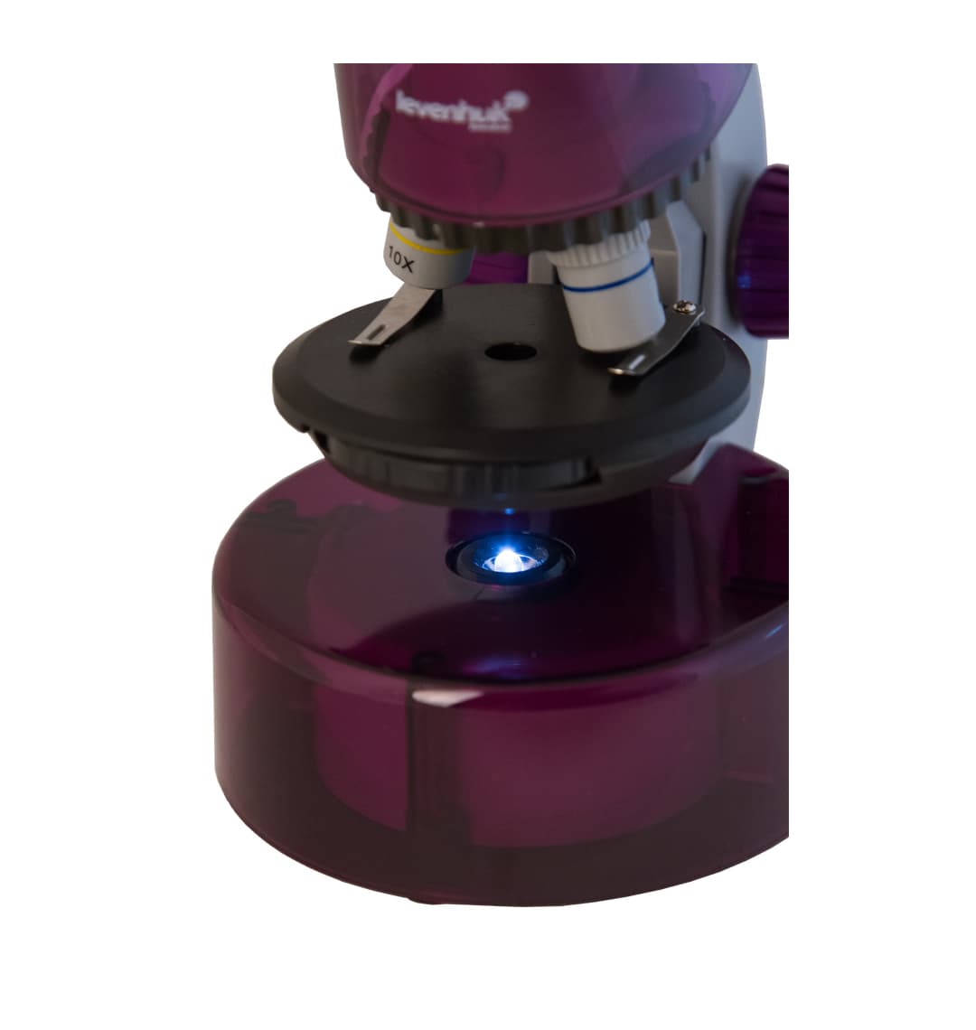 Микроскоп Levenhuk LabZZ M101 Amethyst\\Аметист