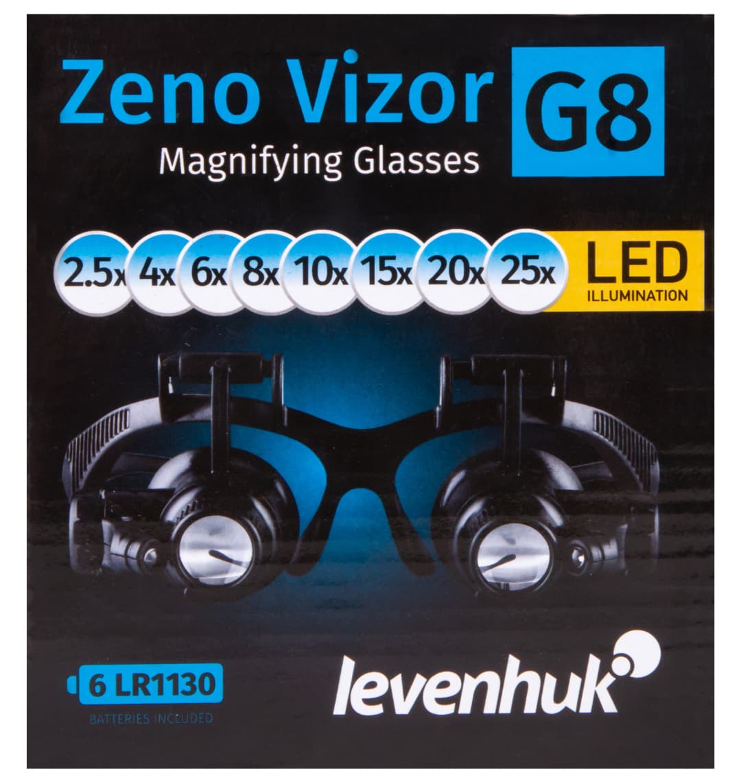 Лупа-очки Levenhuk Zeno Vizor G8