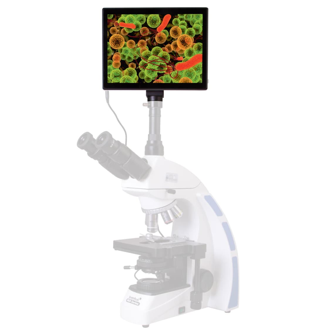 Камера цифровая Levenhuk MED 5 Мпикс с ЖК-экраном 9,4" для микроскопов
