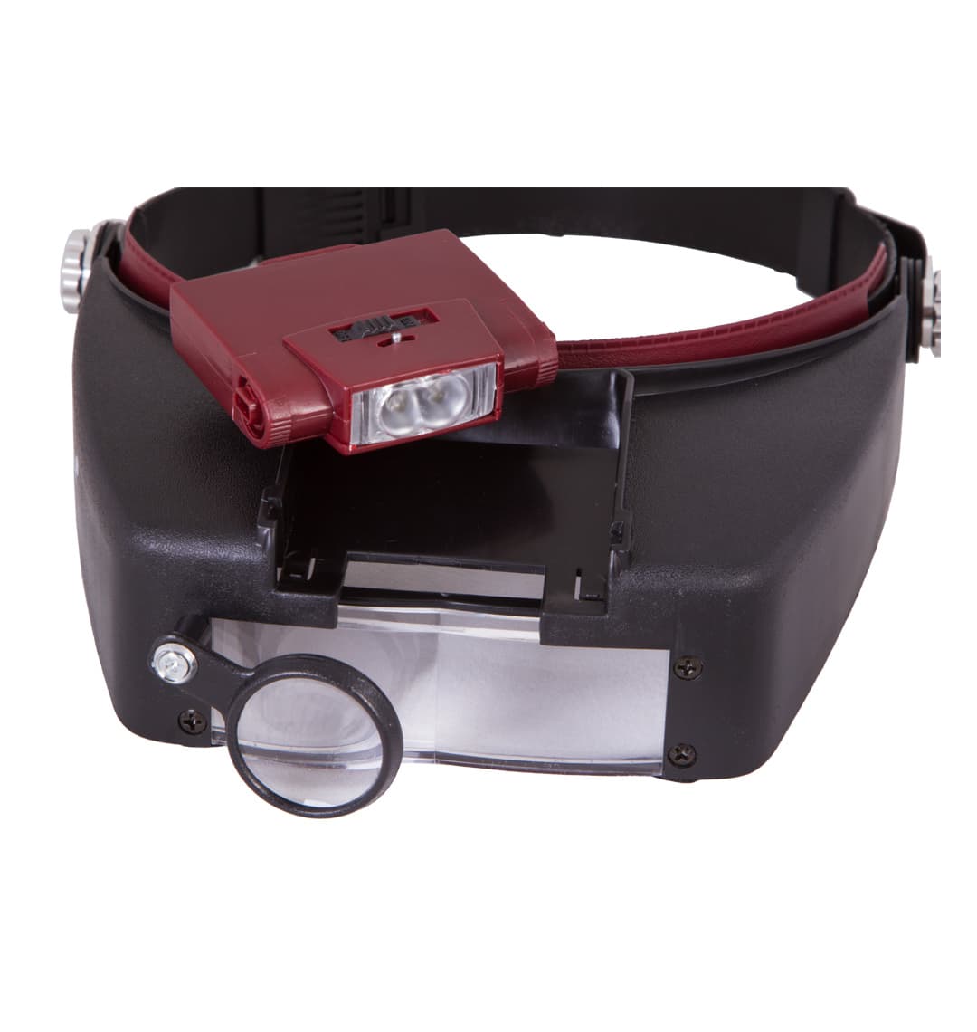 Лупа налобная Levenhuk Zeno Vizor H2