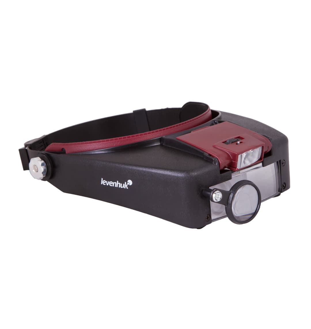 Лупа налобная Levenhuk Zeno Vizor H2