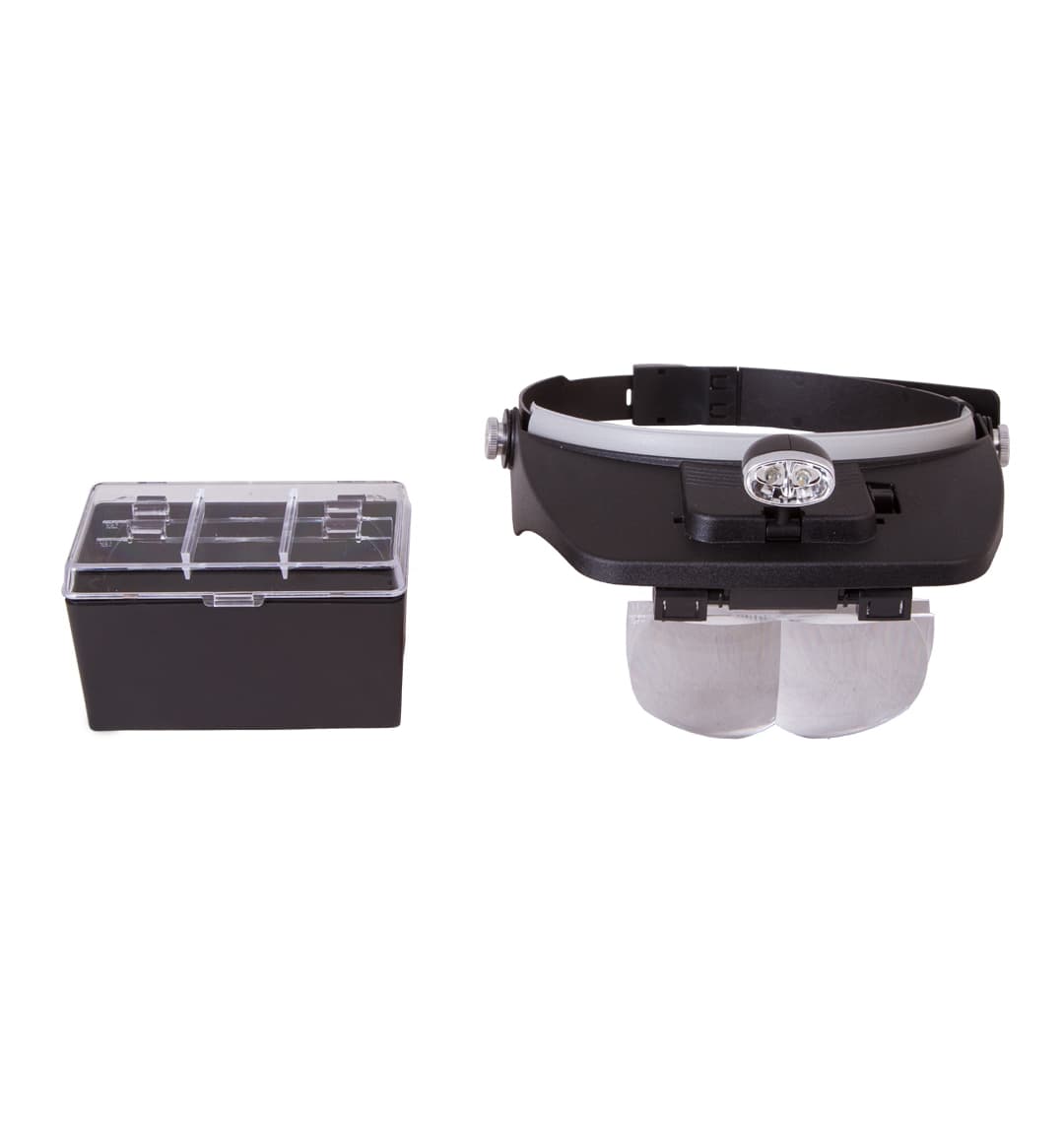 Лупа налобная Levenhuk Zeno Vizor H3