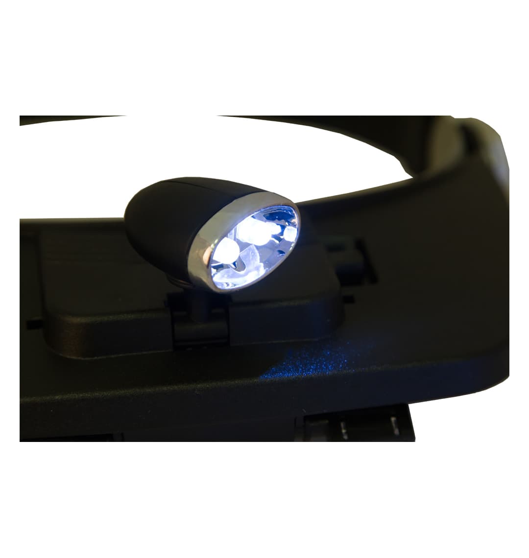 Лупа налобная Levenhuk Zeno Vizor H3