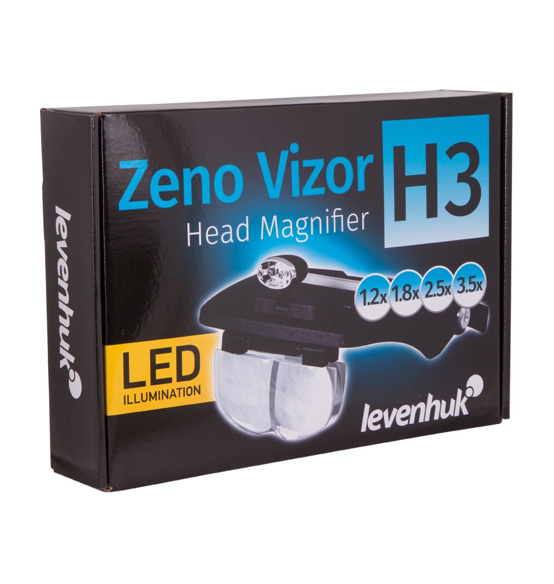 Лупа налобная Levenhuk Zeno Vizor H3