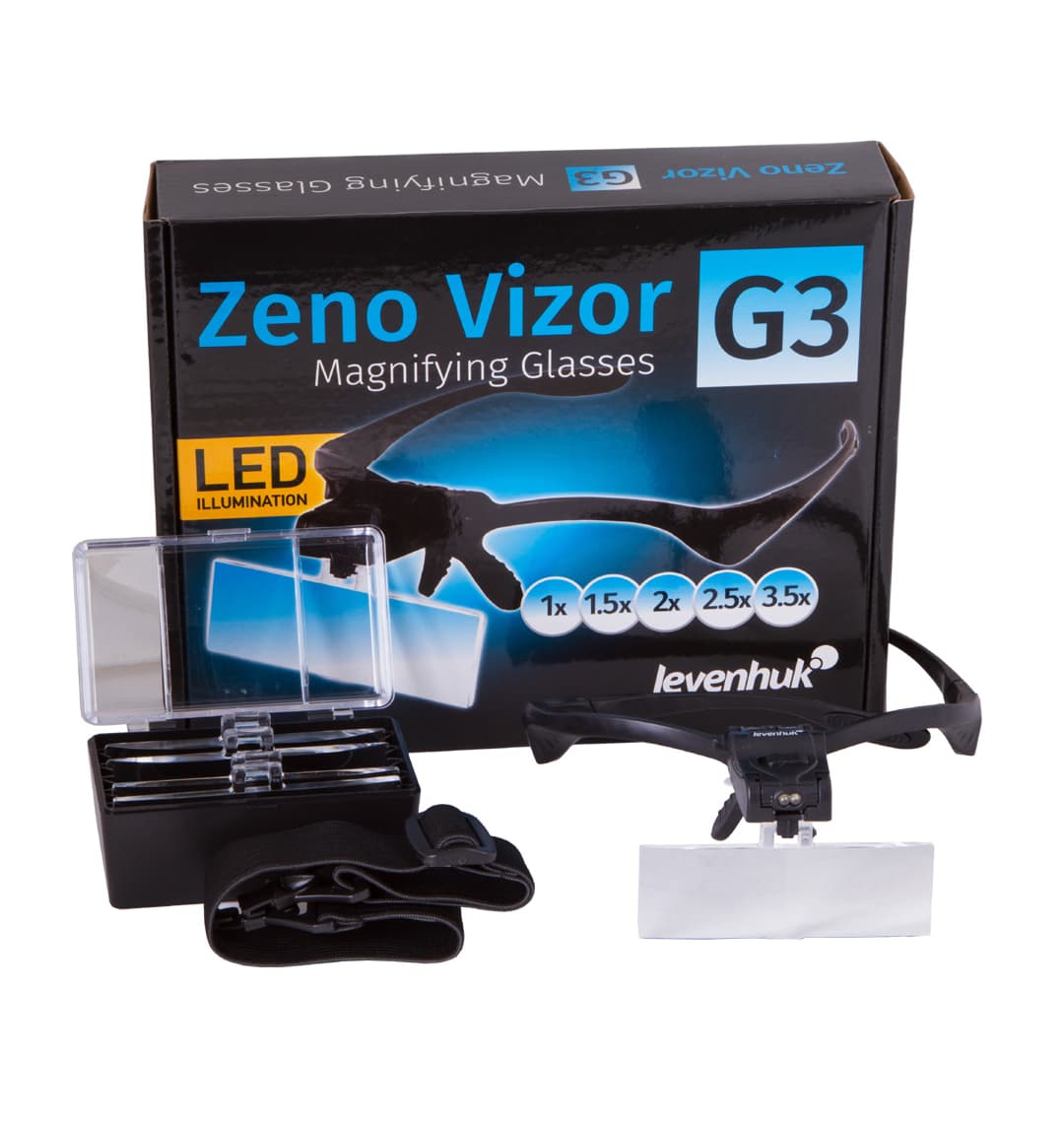 Лупа-очки Levenhuk Zeno Vizor G3