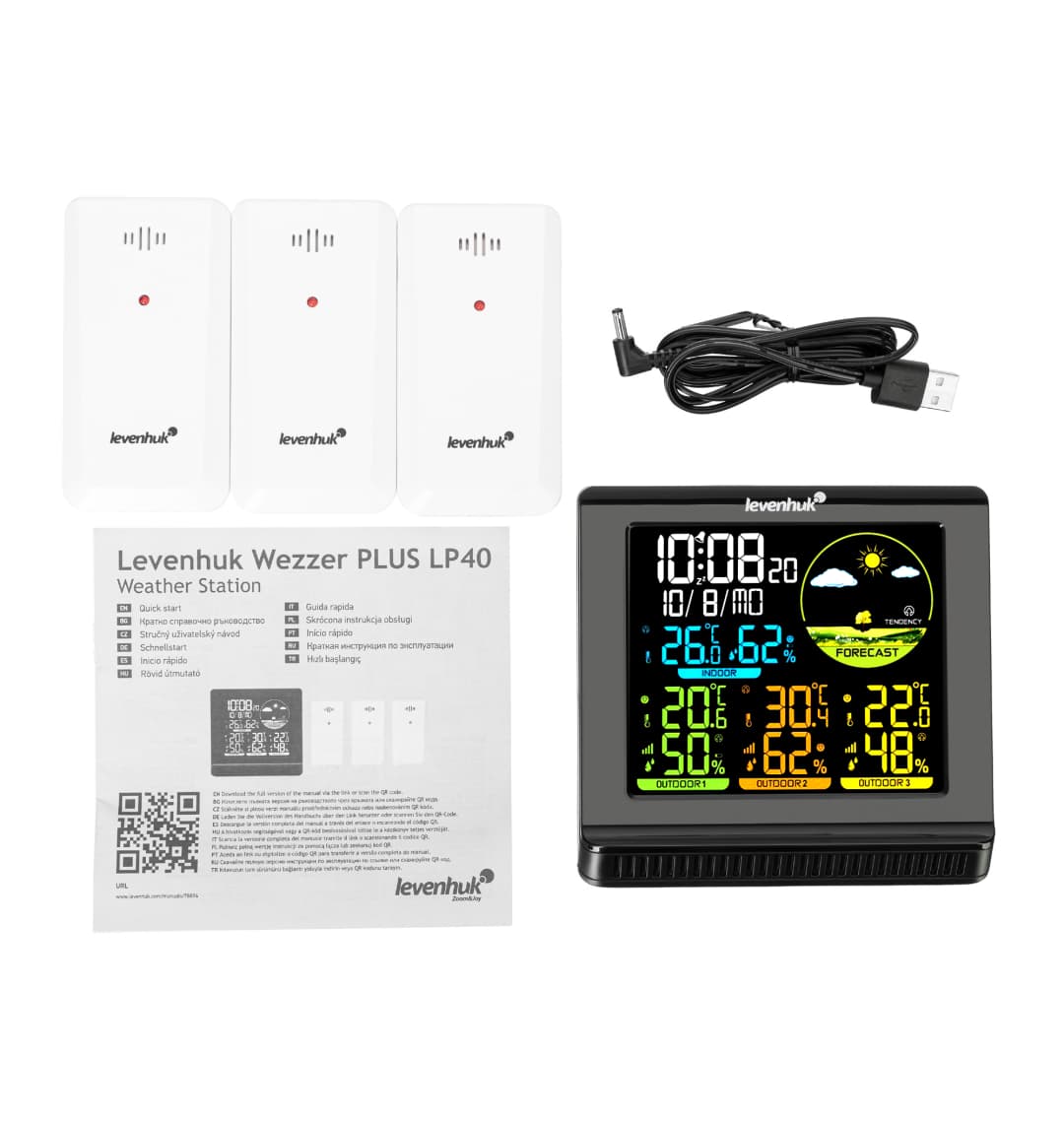 Метеостанция Levenhuk Wezzer PLUS LP40