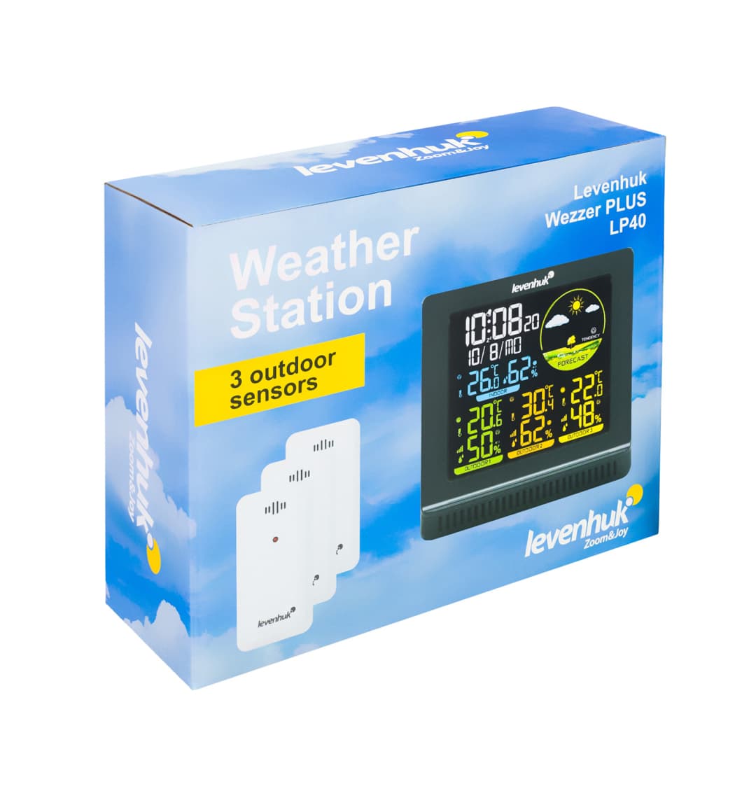 Метеостанция Levenhuk Wezzer PLUS LP40