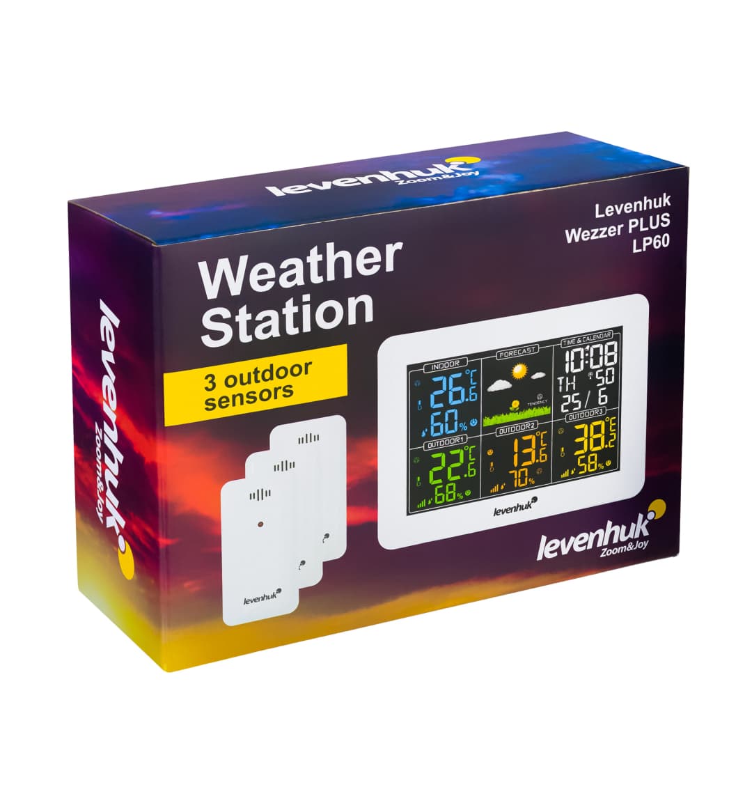 Метеостанция Levenhuk Wezzer PLUS LP60