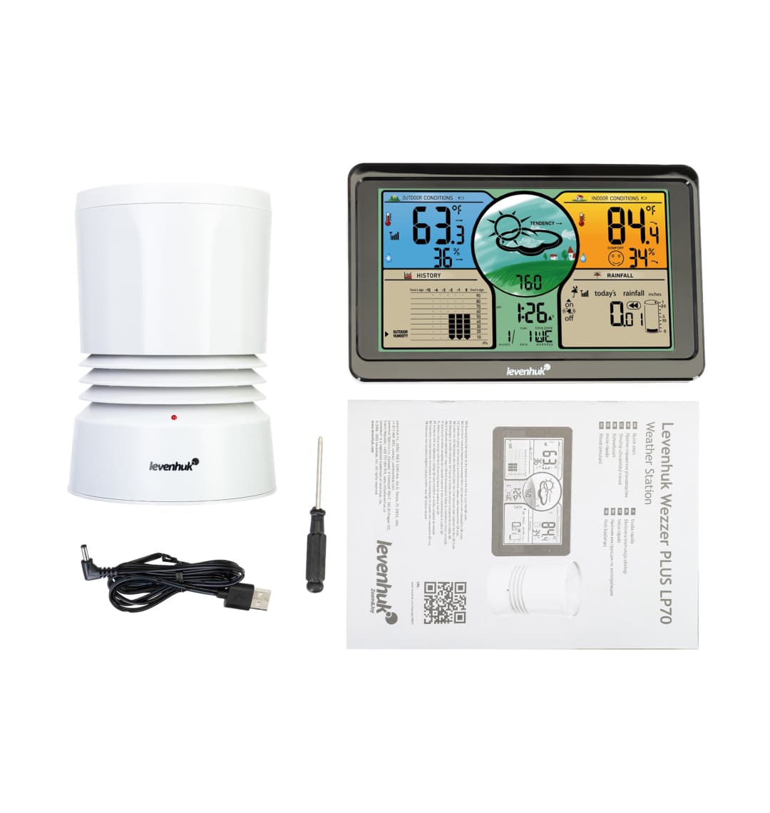 Метеостанция Levenhuk Wezzer PLUS LP70