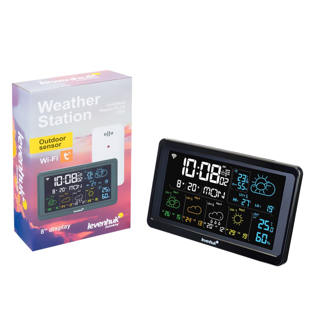 Метеостанция Levenhuk Wezzer PLUS LP80